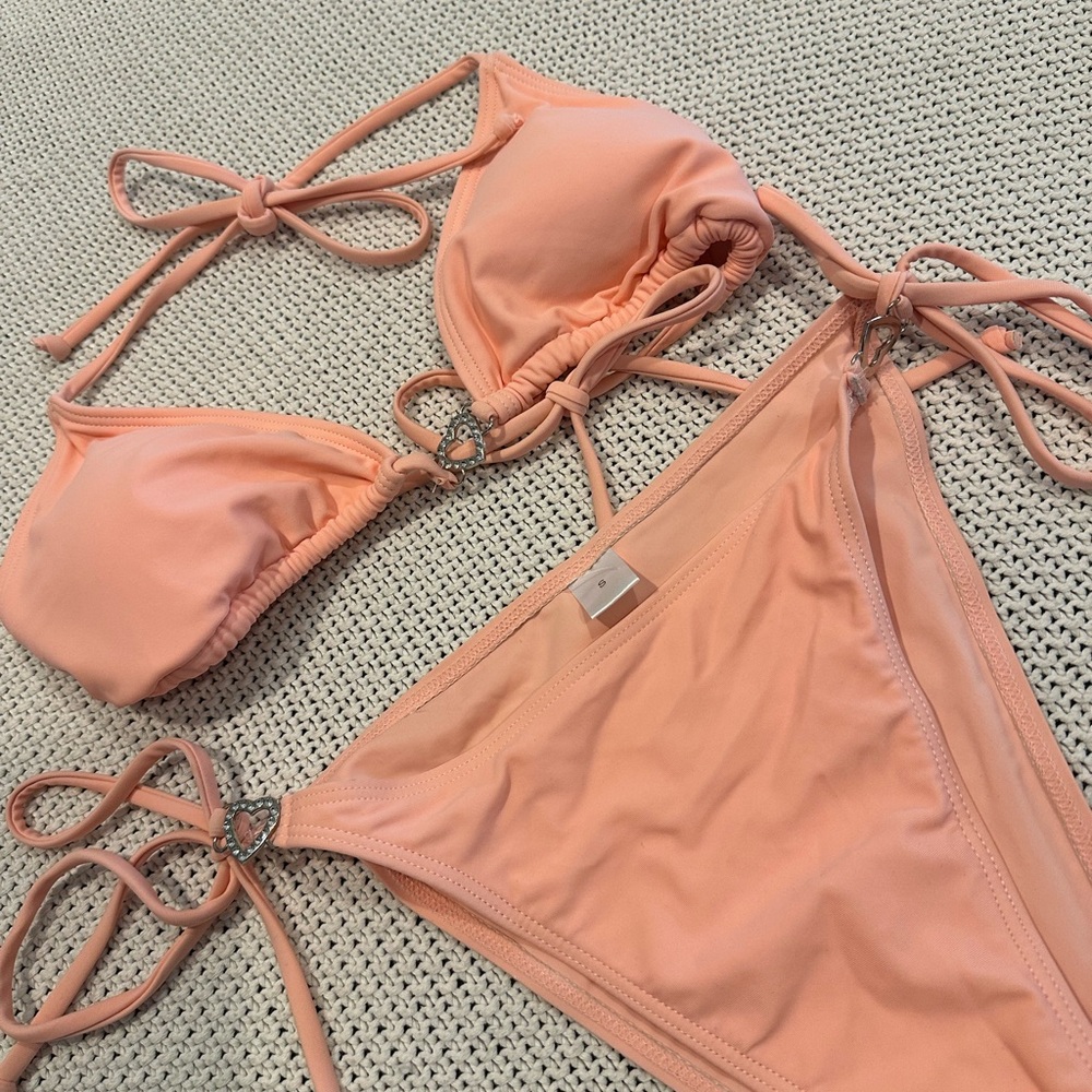 Peach Bikini Set - Picture 2 of 2